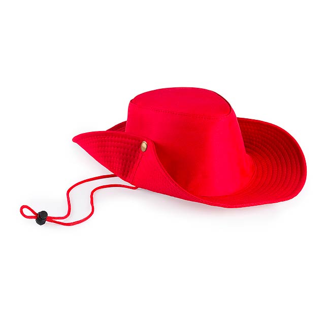 Tosep klobouk - červená