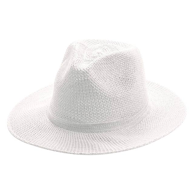 Hindyp klobouk - biela