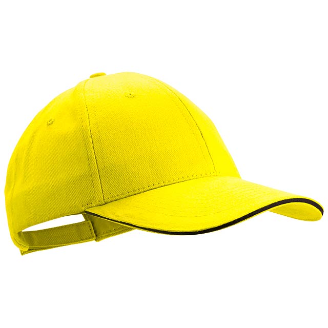 Rubec basebalová čepice - žltá
