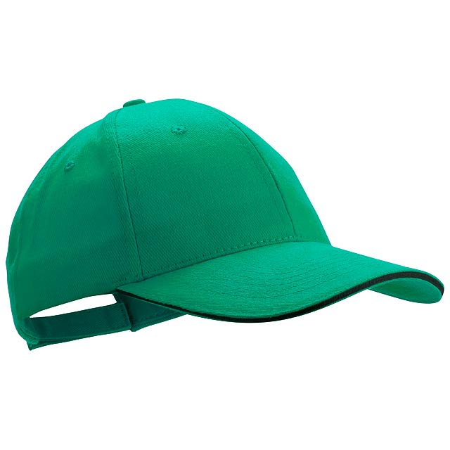 Rubec basebalová čepice - zelená