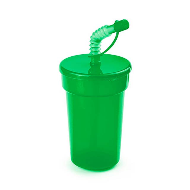 Fraguen uzavíratelný plastový pohárek - zelená