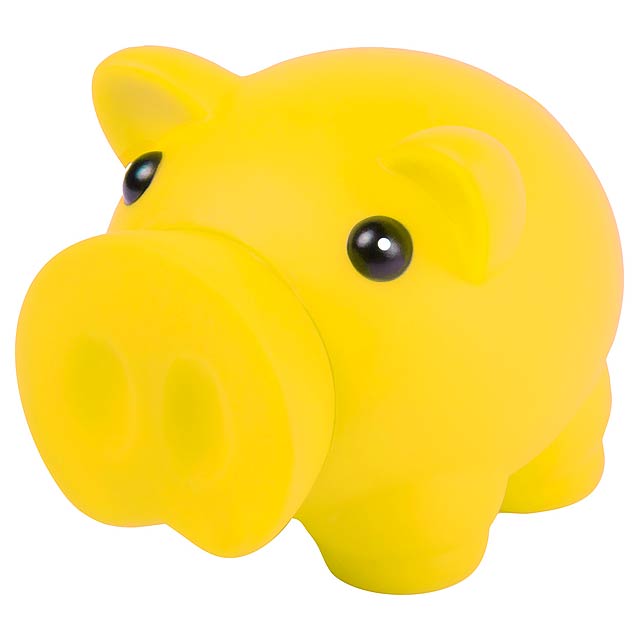 Schwein Spardose - Gelb