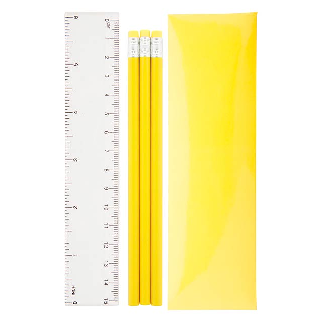 Bleistiftset - Gelb