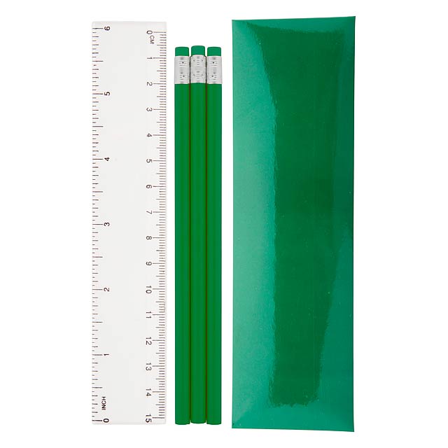 Bleistiftset - Grün