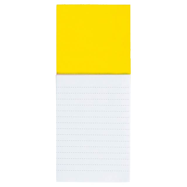 Sylox - magnetic notepad - yellow
