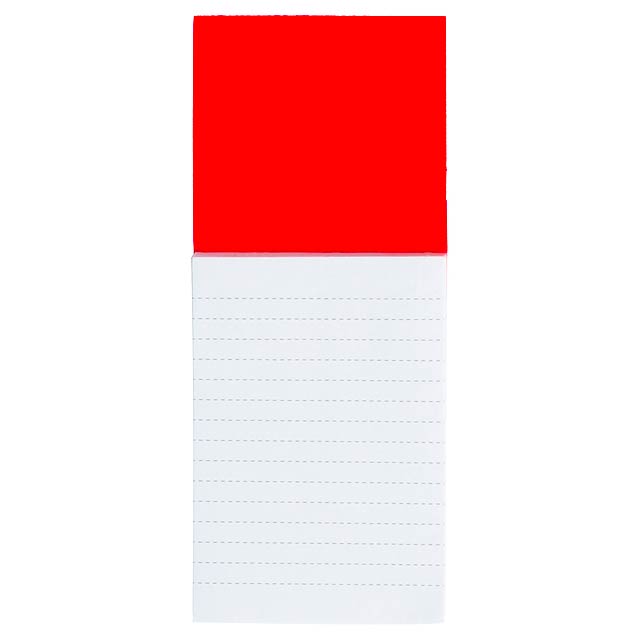 Sylox - magnetic notepad - red