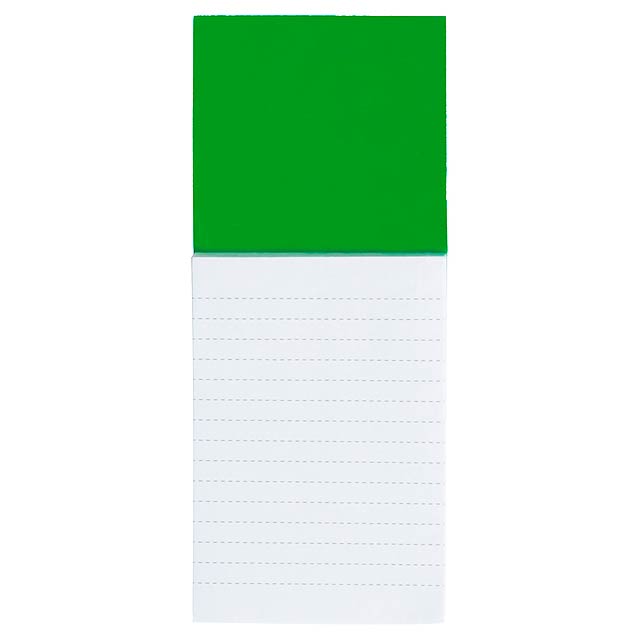 Sylox - magnetic notepad - green