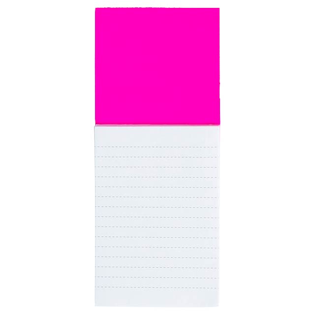 Sylox - magnetic notepad - fuchsia