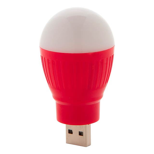 Kinser USB lampička - červená