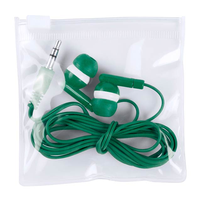 Celter sluchátka - zelená