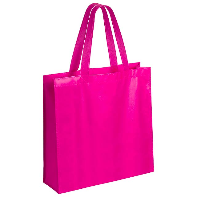 Natia nákupní taška - fuchsiová (tm. ružová)