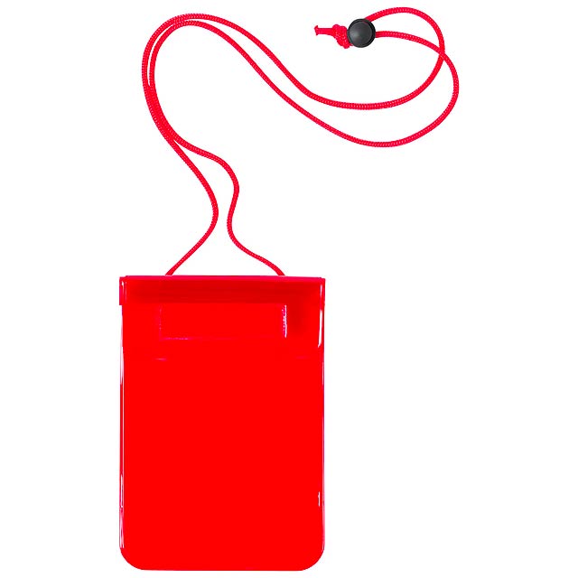 Arsax voděodolný obal na mobil - červená
