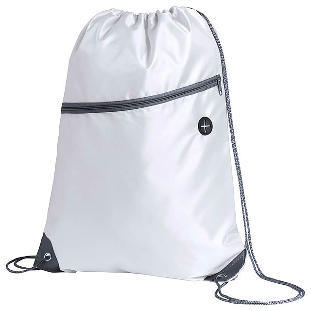 Blades - drawstring bag - white