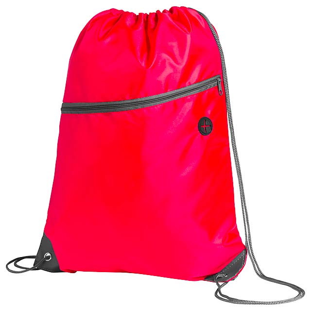 Blades - drawstring bag - red