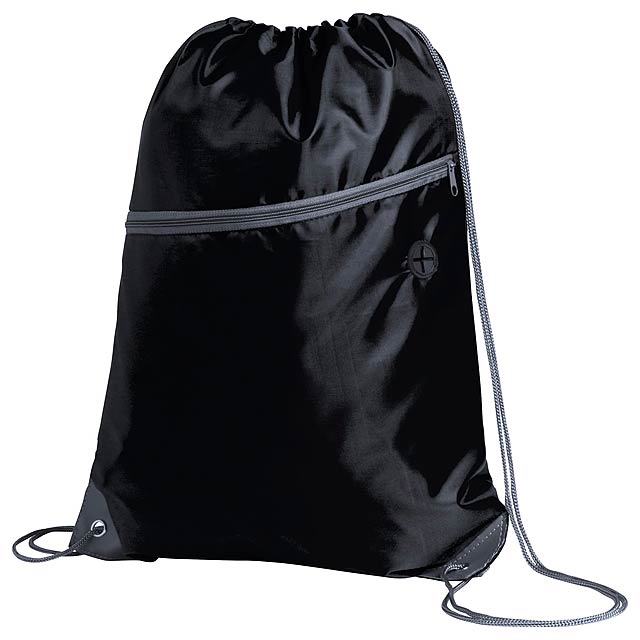 Blades - drawstring bag - black