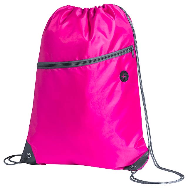 Blades - drawstring bag - fuchsia