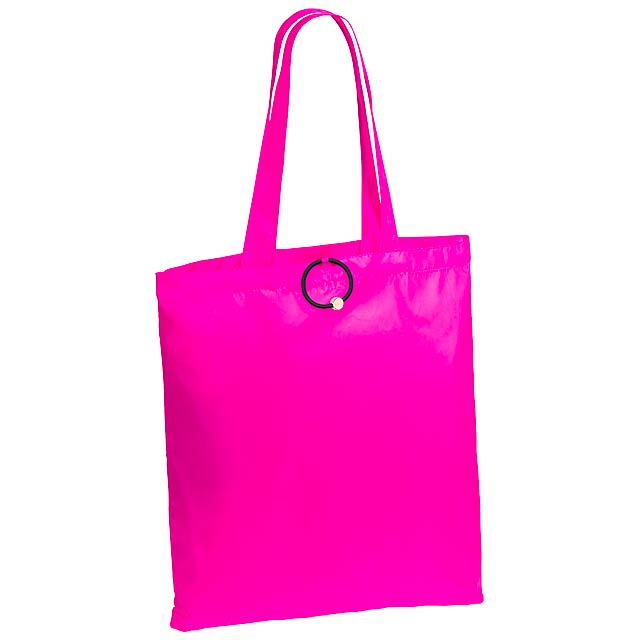 Conel skládací nákupní taška - fuchsiová (tm. růžová)