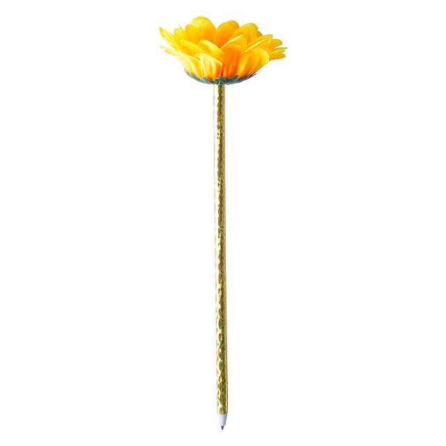 Crisant kuličkové pero, slunečnice - žltá