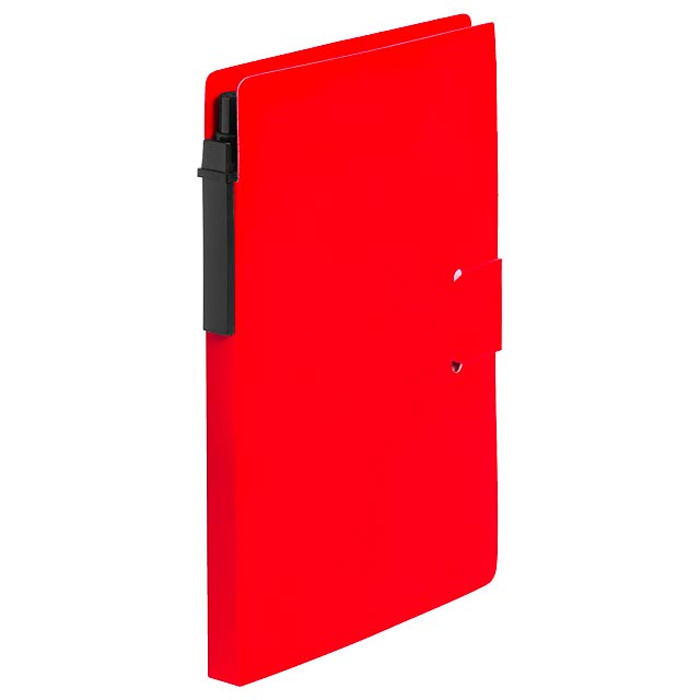 Prent - notebook - red