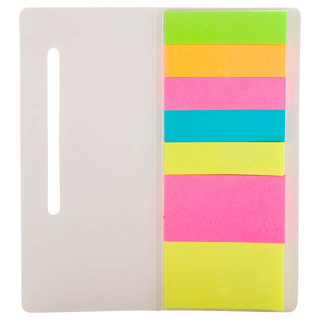 Karlen - adhesive notepad - white