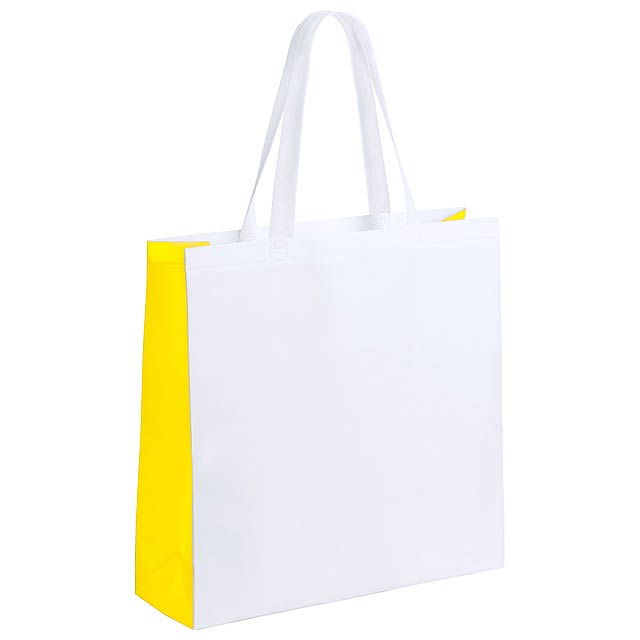 Decal nákupní taška - žltá