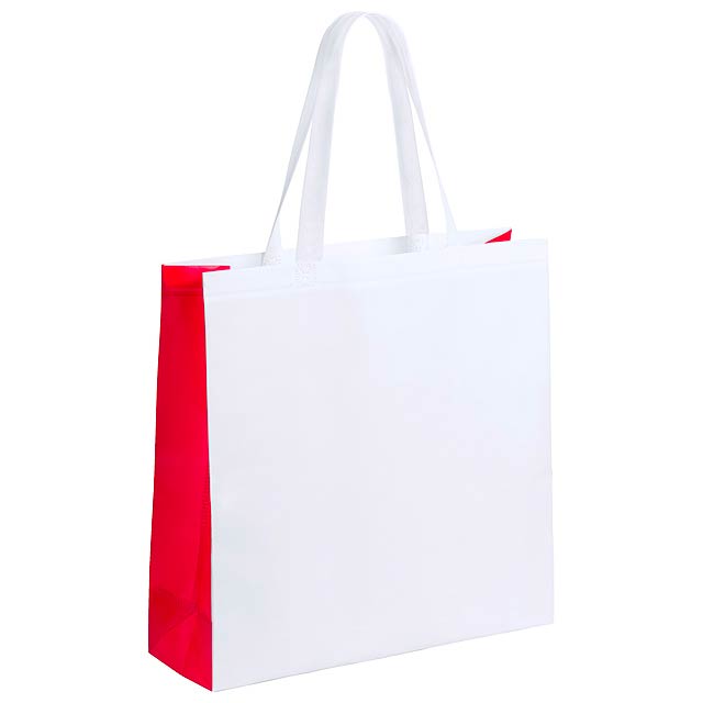 Decal - shopping bag - red