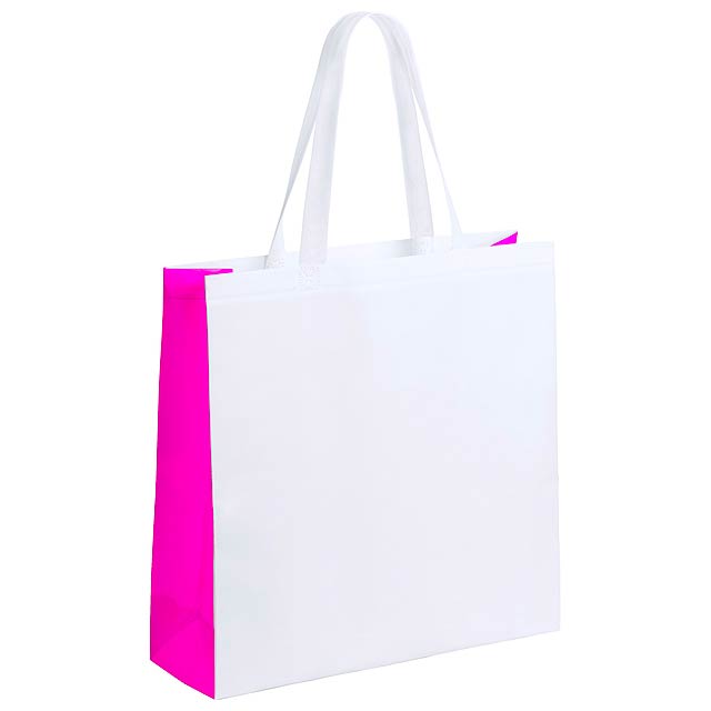 Decal - shopping bag - fuchsia