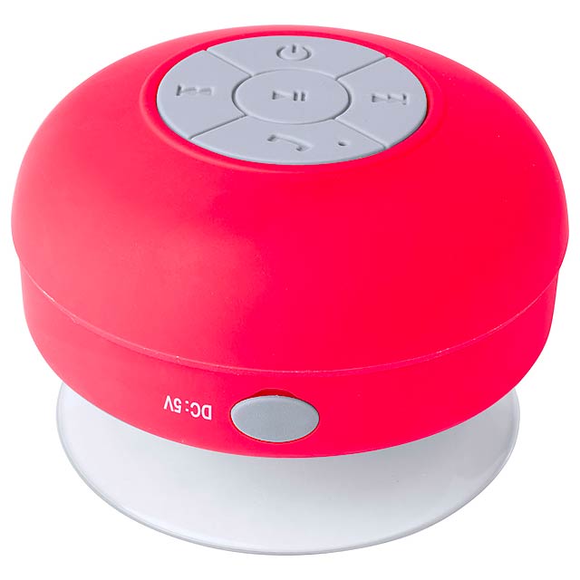 Rariax - splashproof bluetooth speaker - red
