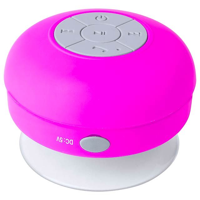 Rariax - splashproof bluetooth speaker - fuchsia