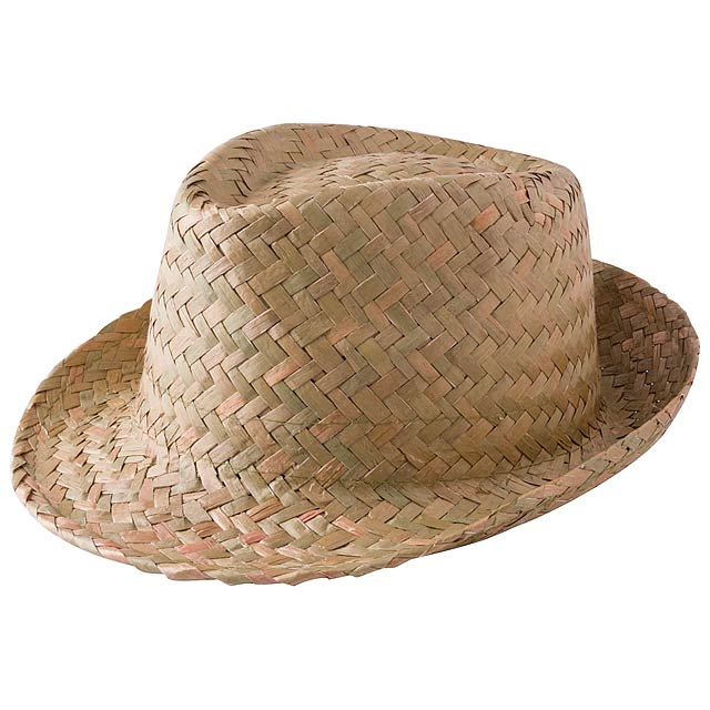 Zelio slámový klobouk - béžová