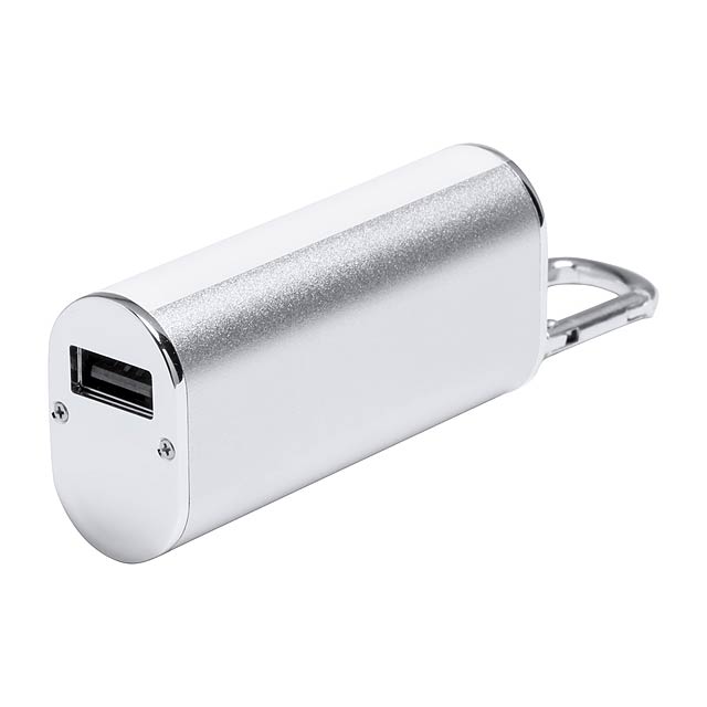 Rockal USB power banka - stříbrná