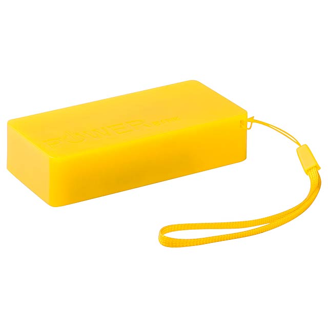 Nibbler - USB power bank - yellow