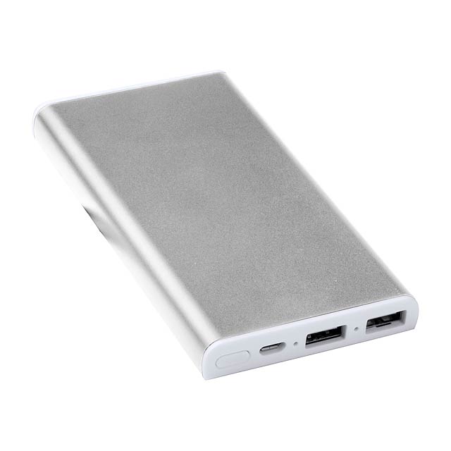Quench USB power banka - stříbrná