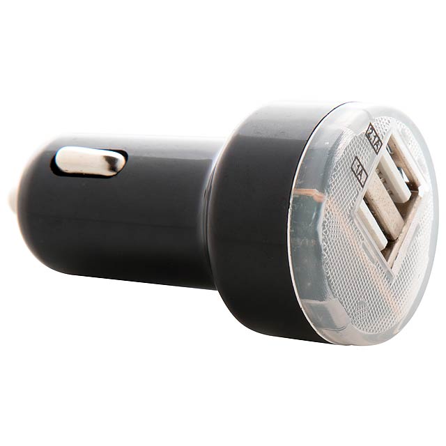 Denom USB nabíječka do auta - černá