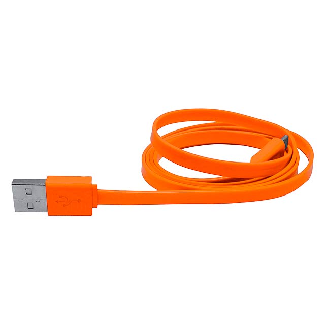 Yancop USB nabíjecí kabel - oranžová