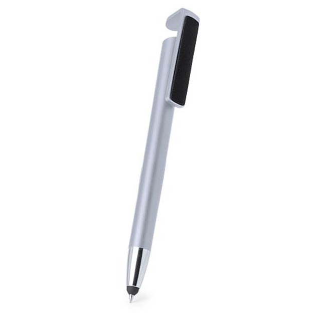 Finex dotykové kuličkové pero - stříbrná