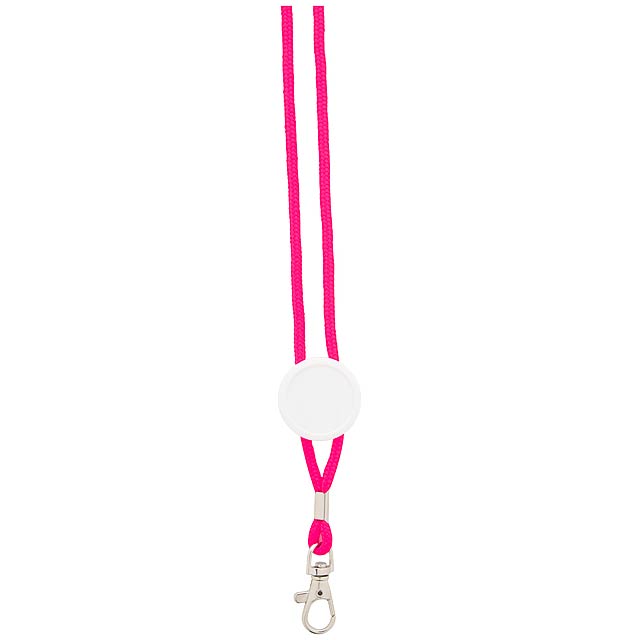 Perux lanyard - fuchsiová (tm. růžová)