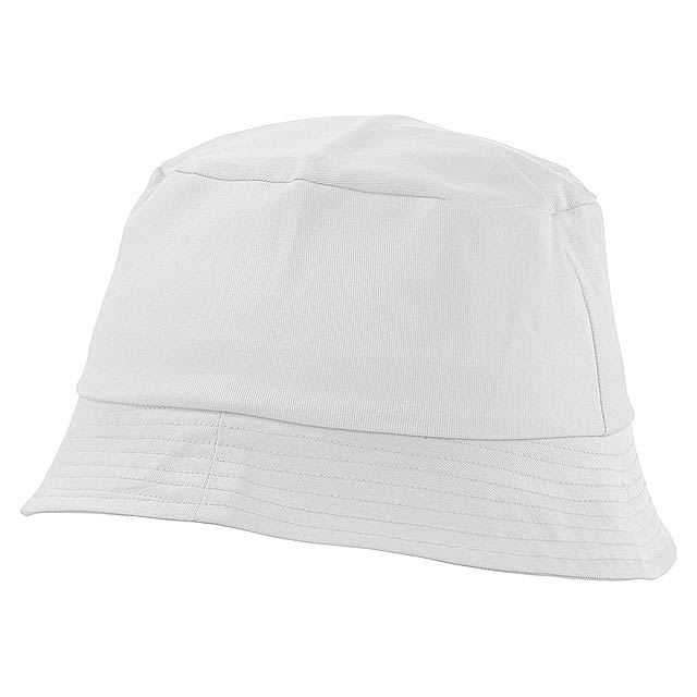 Marvin plážový klobouček - bílá