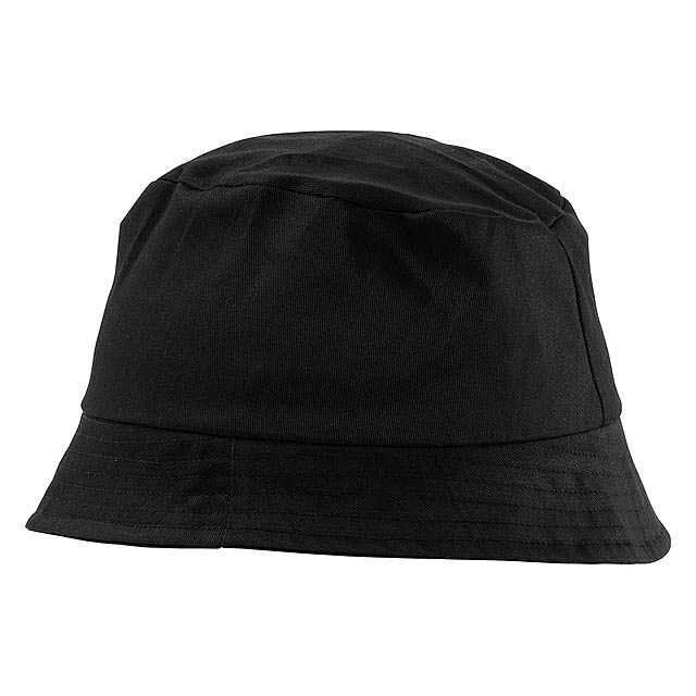 Marvin plážový klobouček - čierna