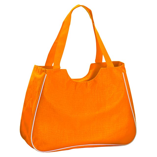 Maxi plážová taška - oranžová