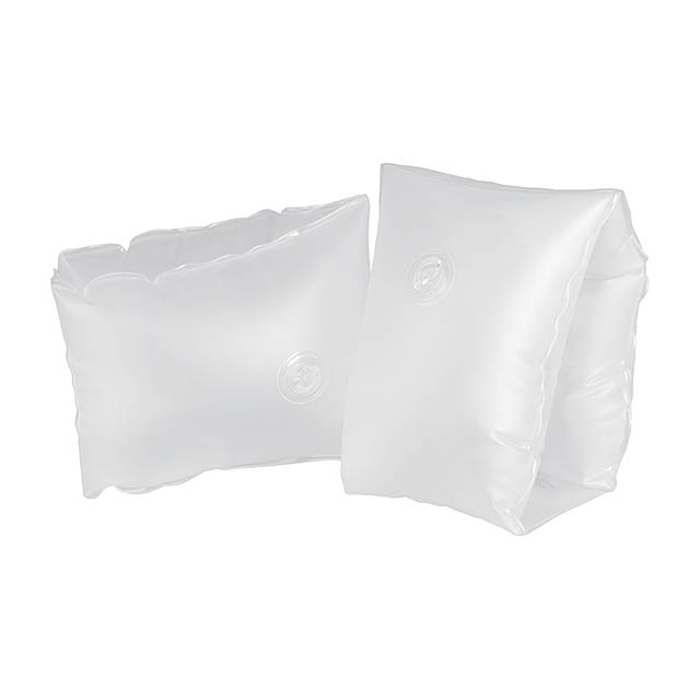 Sanvi nafukovací rukávky - transparentná biela