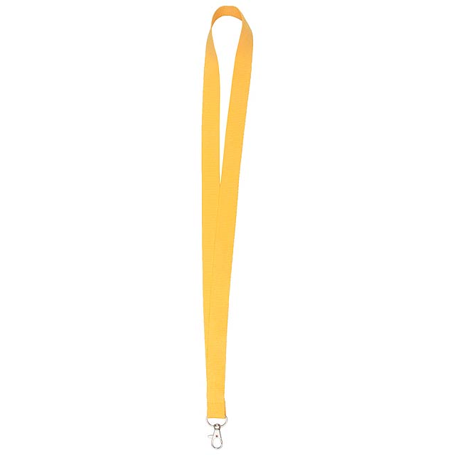 Neck lanyard - žltá