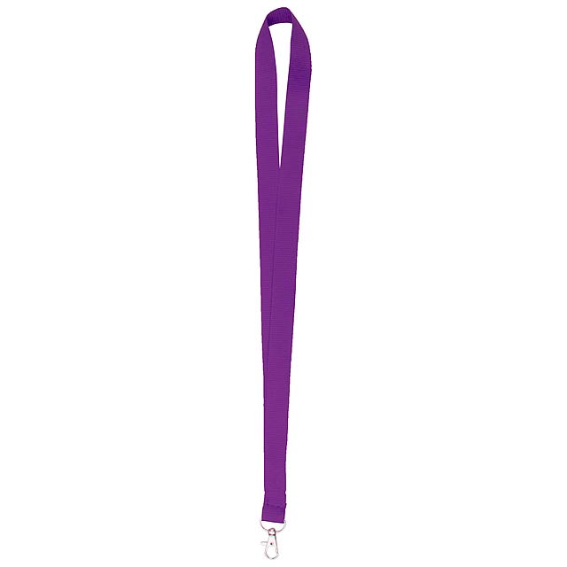 Neck lanyard - fialová