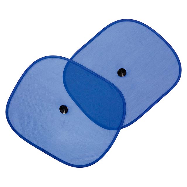 Car sunshades - blue