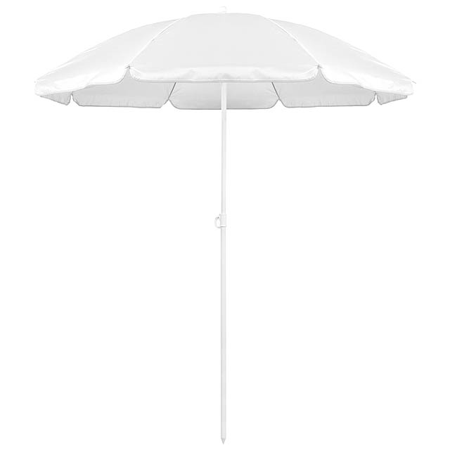 Beach umbrella - white