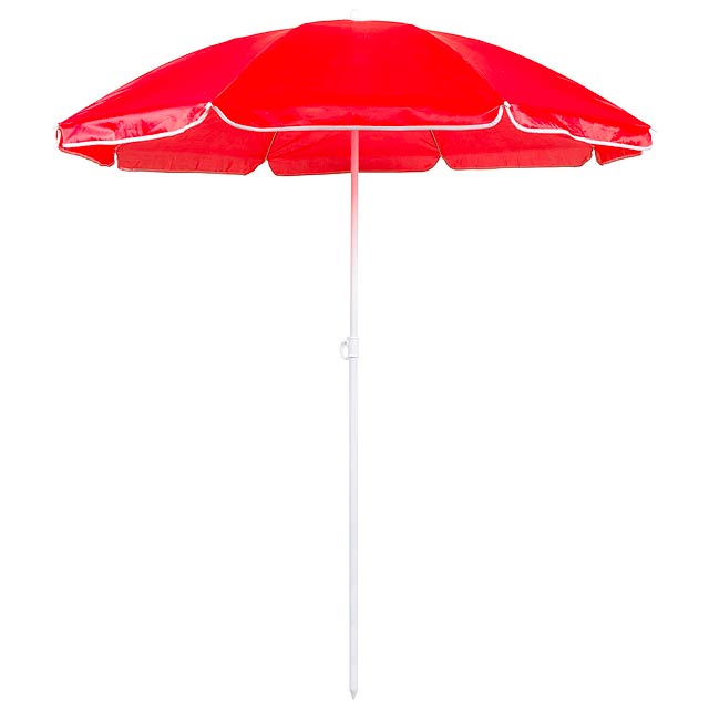 Beach umbrella - red