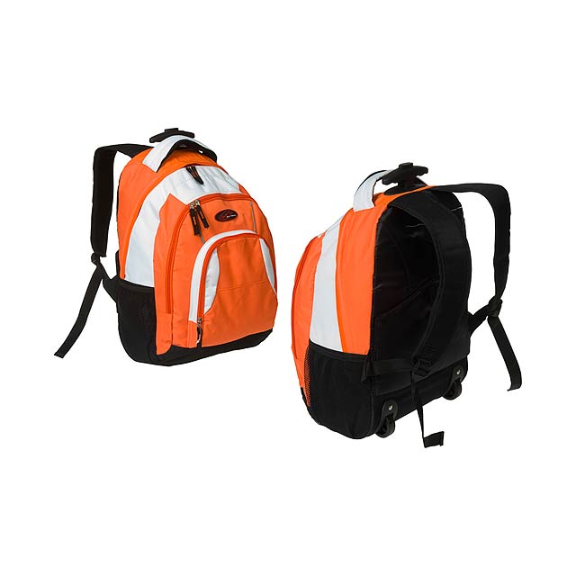 Fibri batoh na kolečkách - oranžová