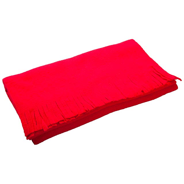 Bufanda - polar scarf - red