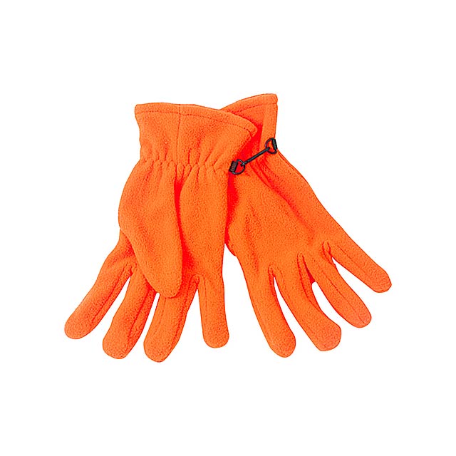 Monti - Fleece-Handschuhe - Orange