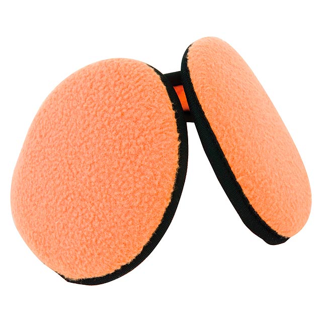 Katoy zimní čelenka na uši - oranžová